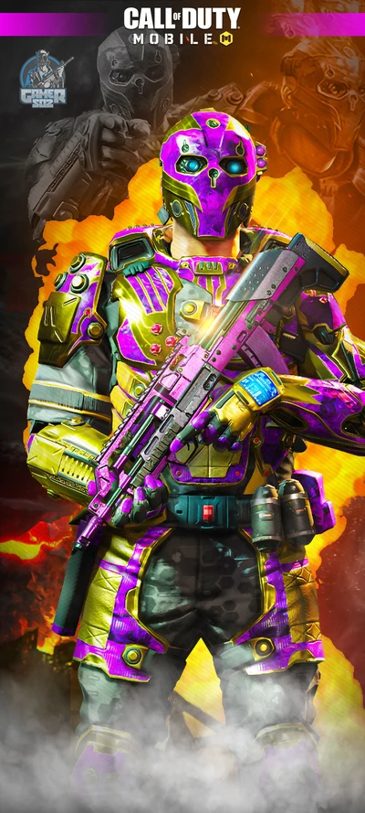 Championnat Ruine : Guerrier Vibrant de Call of Duty Mobile