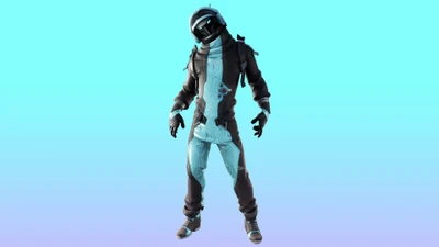 Skin Viajero Eterno de Fortnite Temporada 10 - Atuendo Cerúleo