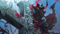 Spawn: Dark Resurrection Amidst Thunderous Rain