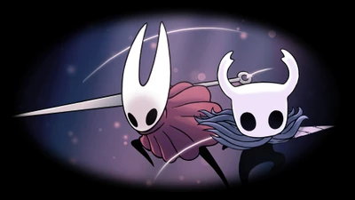 Динамичный дуэт в Hollow Knight: Рыцарь и Шершень