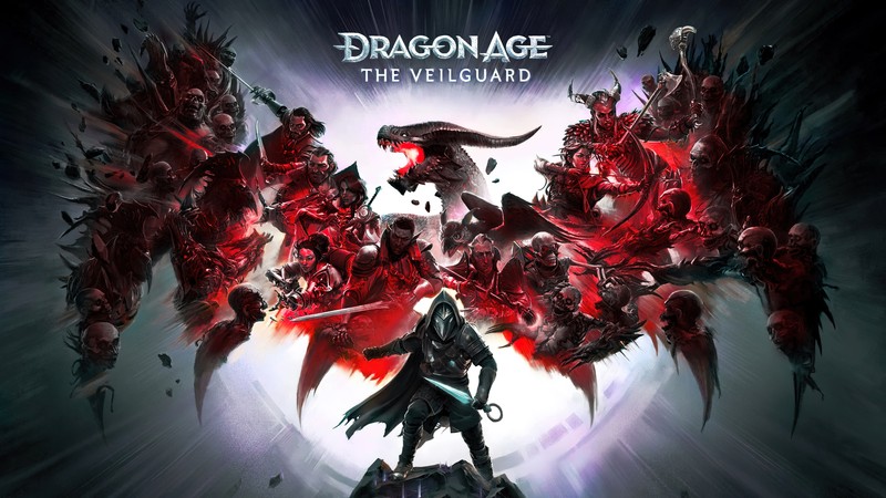 Dragon age: the veloquard (dragon age стражи завесы, dragon age the veilguard, ключевое искусство, игры 2024, игры)