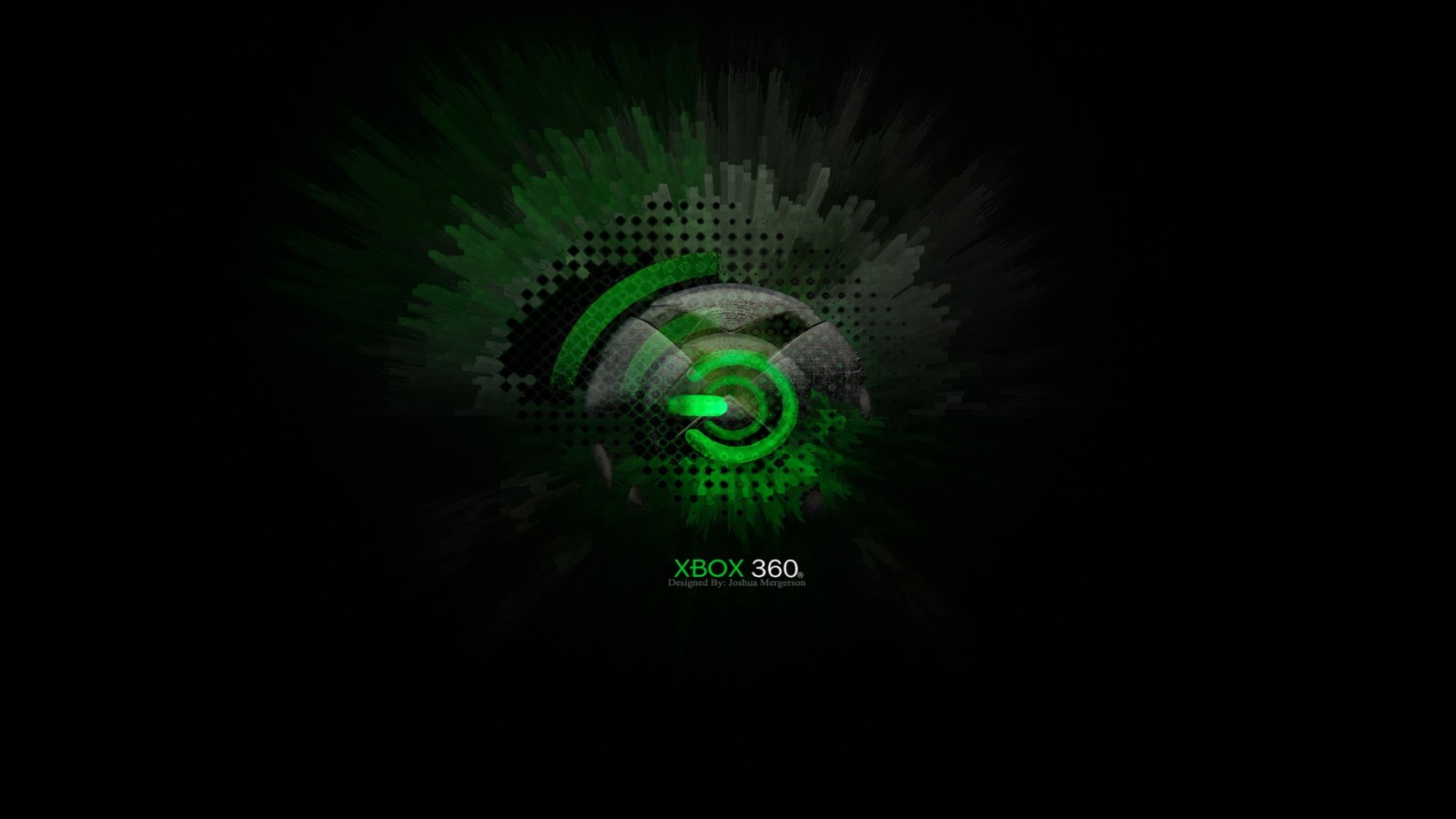 xbox 360, xbox, green, circle, graphic design Download Wallpaper