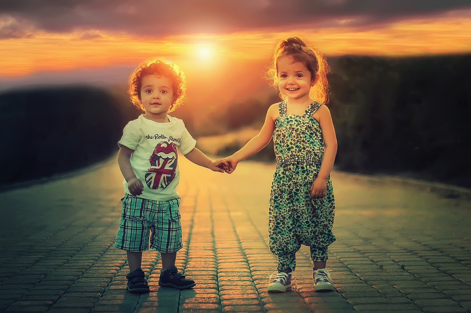 cute children, cute boy, cute girl, playing kids, toddlers wallpaper