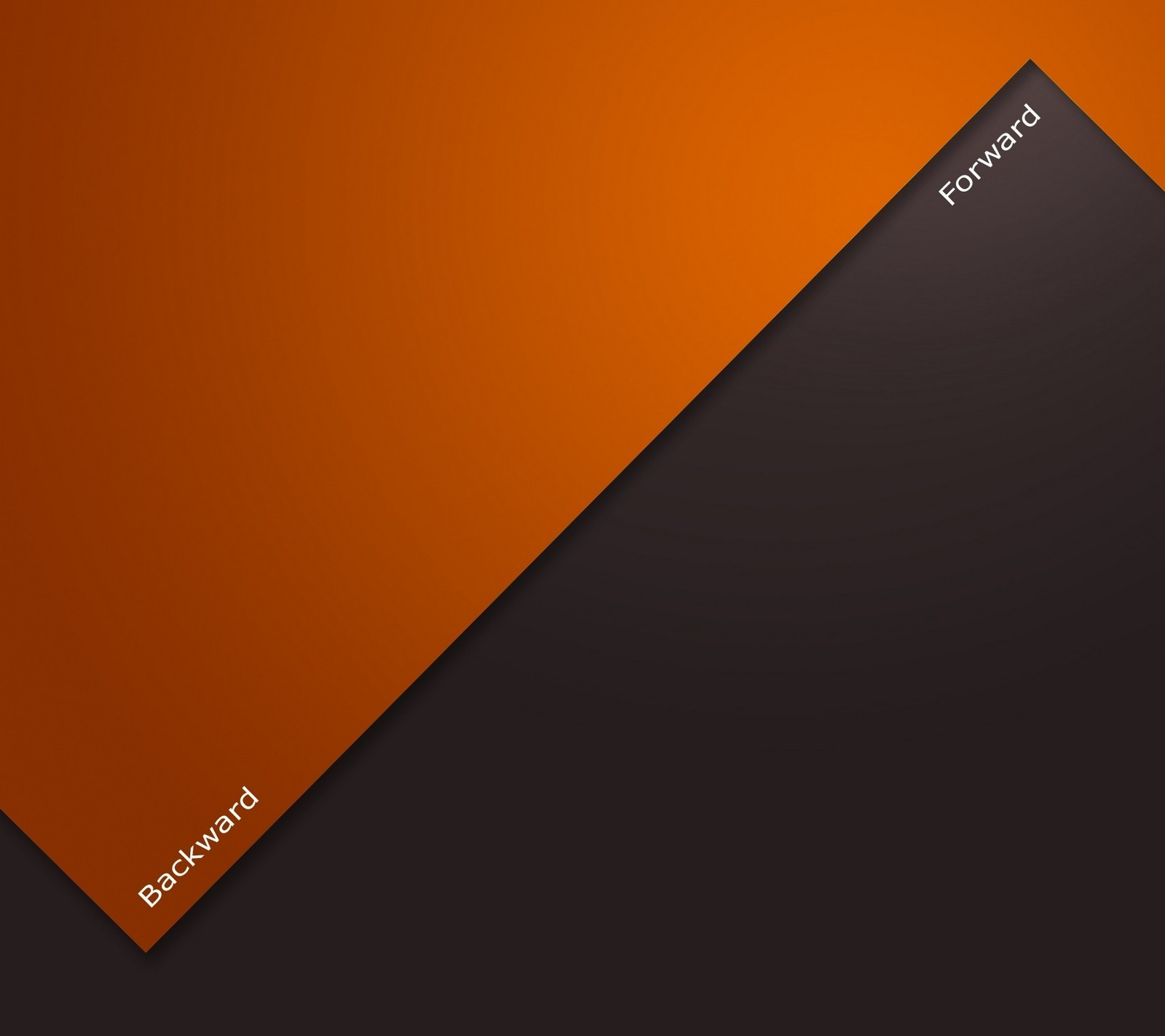 Gros plan d'un mur noir et orange avec un fond noir et orange (arrière, vers larrière, noir, commande, en avant)