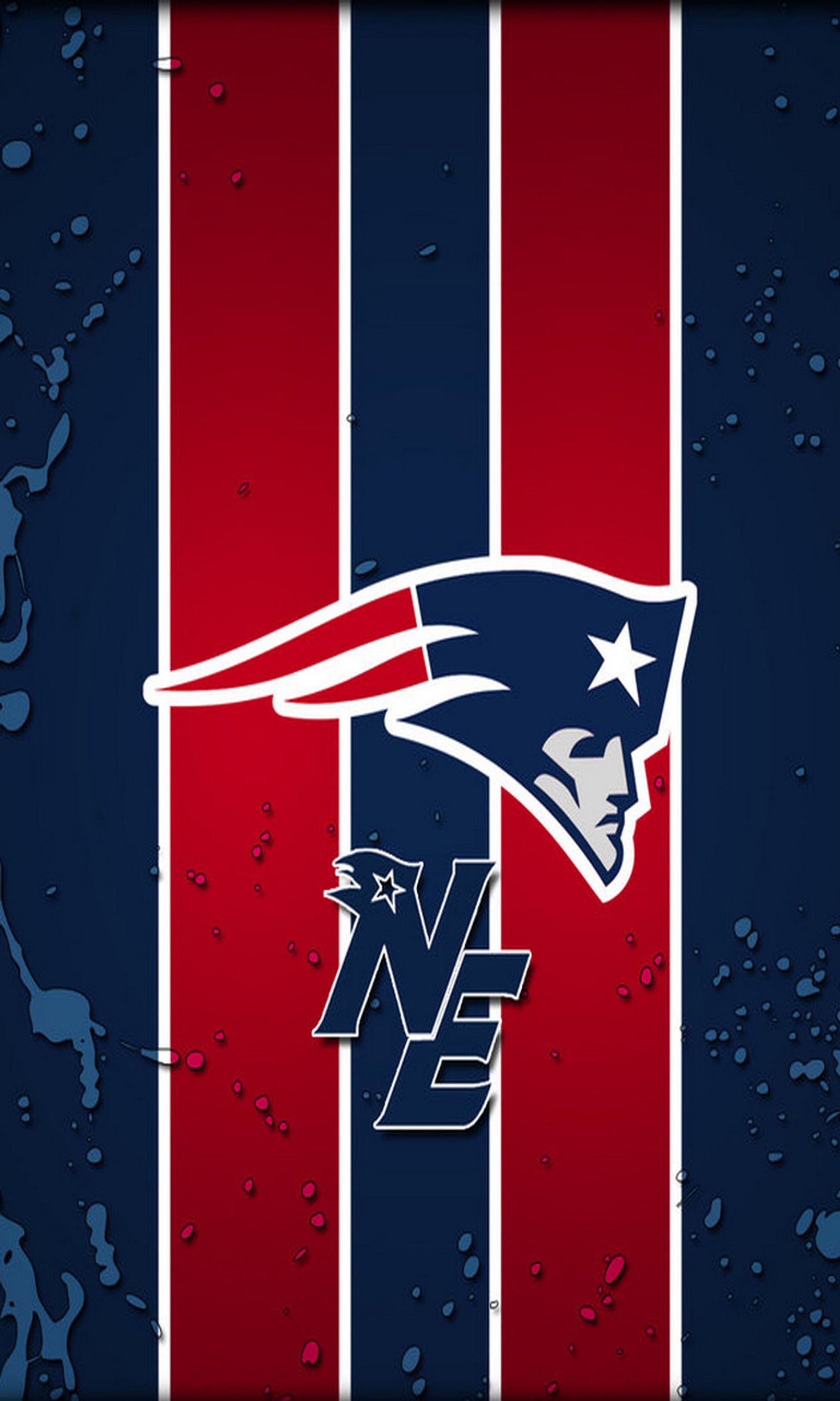 Скачать обои футбол, логотип, нью ингланд патриоты, new england patriots, nfl