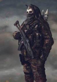 Deadly Soldier in Tactical Gear