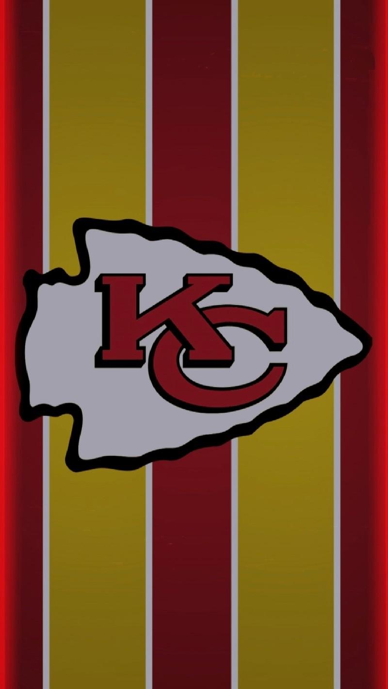 Обои для iphone kansas city chiefs (шефы, край, футбол, nfl, красный)