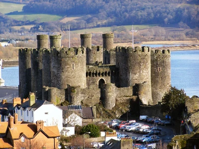 Conwy Castle: A Majestic Medieval Fortification Overlooking Scenic Landscapes