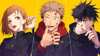 Jujutsu Kaisen: Bloodied Heroes in Battle