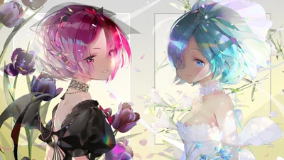 Ram und Rem: Verzauberte Momente in Re:Zero