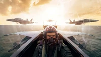 top gun maverick, 2022, película, avión de combate, tom cruise