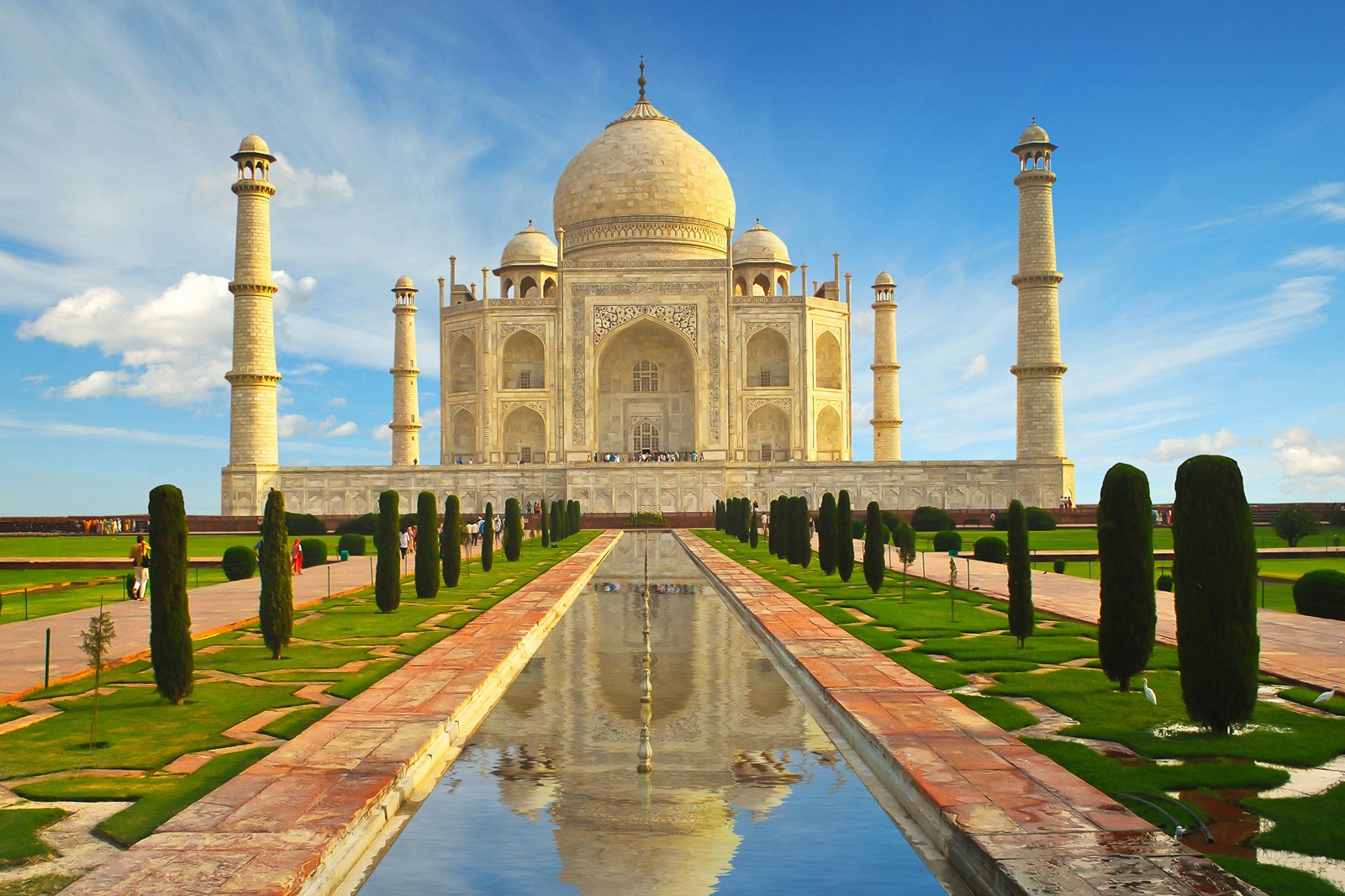 Скачать обои тадж махал, ф fort агра, agra fort, достопримечательность, историческое место