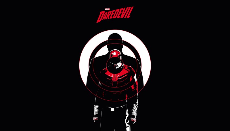 Смелые обои hd обои hd обои (сорвиголова, daredevil, amoled, marvel comics, черный фон)