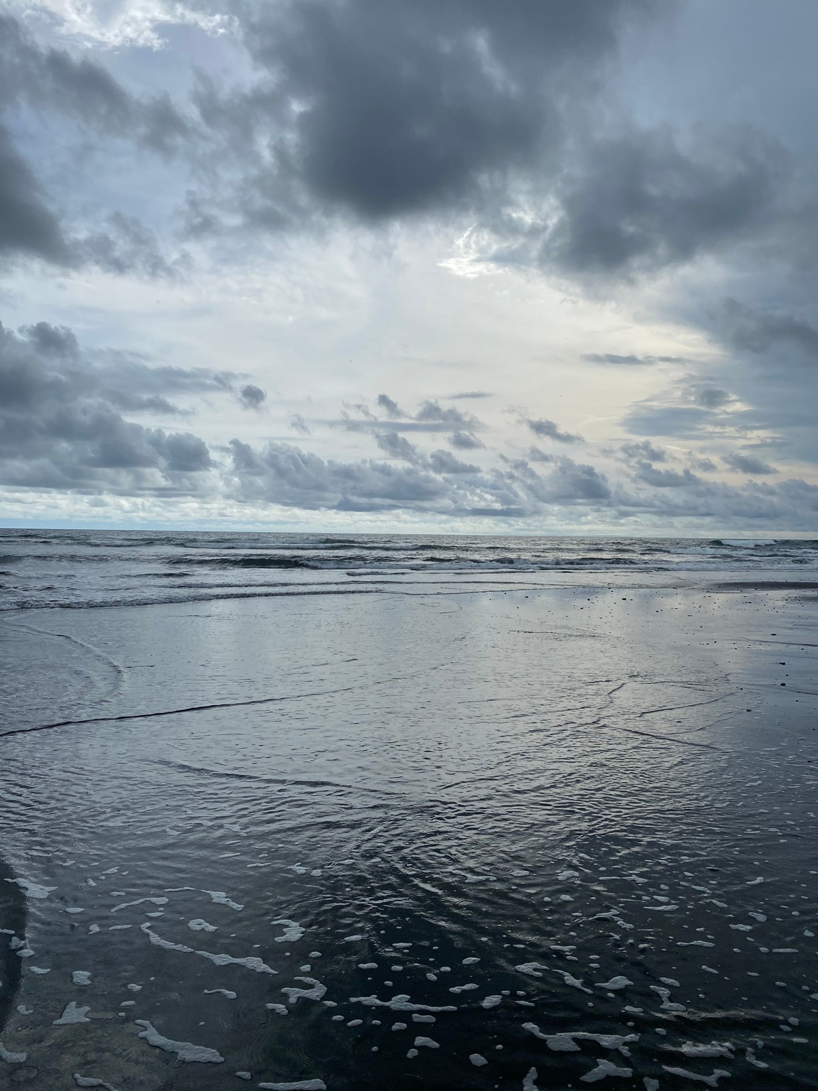 Há uma pessoa caminhando na praia com uma prancha de surf (corpo de água, inverno, natureza, costa, líquido)