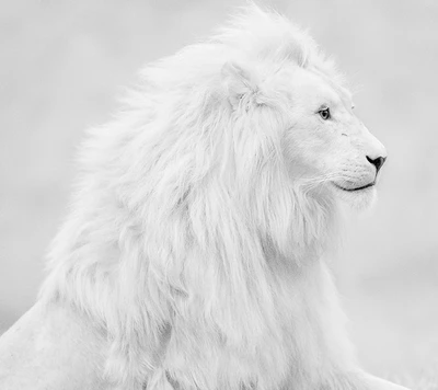 wallpaper, white lion