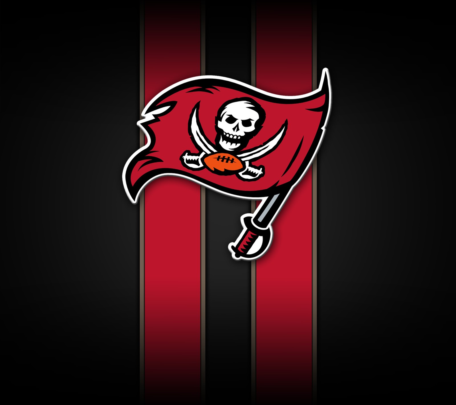 Lade bucht, bucaneros, bucs, fußball, logo Hintergrund herunter