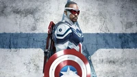 Sam Wilson en tant que Captain America dans 'Un monde courageux