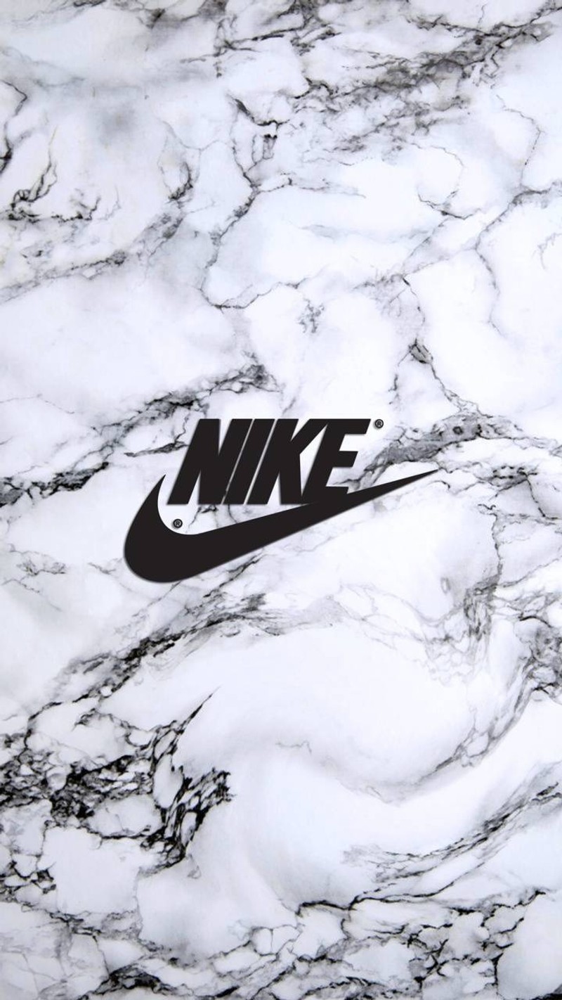 Логотип nike на мраморной поверхности (nike, мрамор, бренды, свист, swoosh)