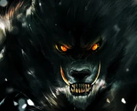 fangs, werewolf, wolf wallpaper