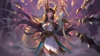 divine sword irelia, irelia, league of legends wallpaper