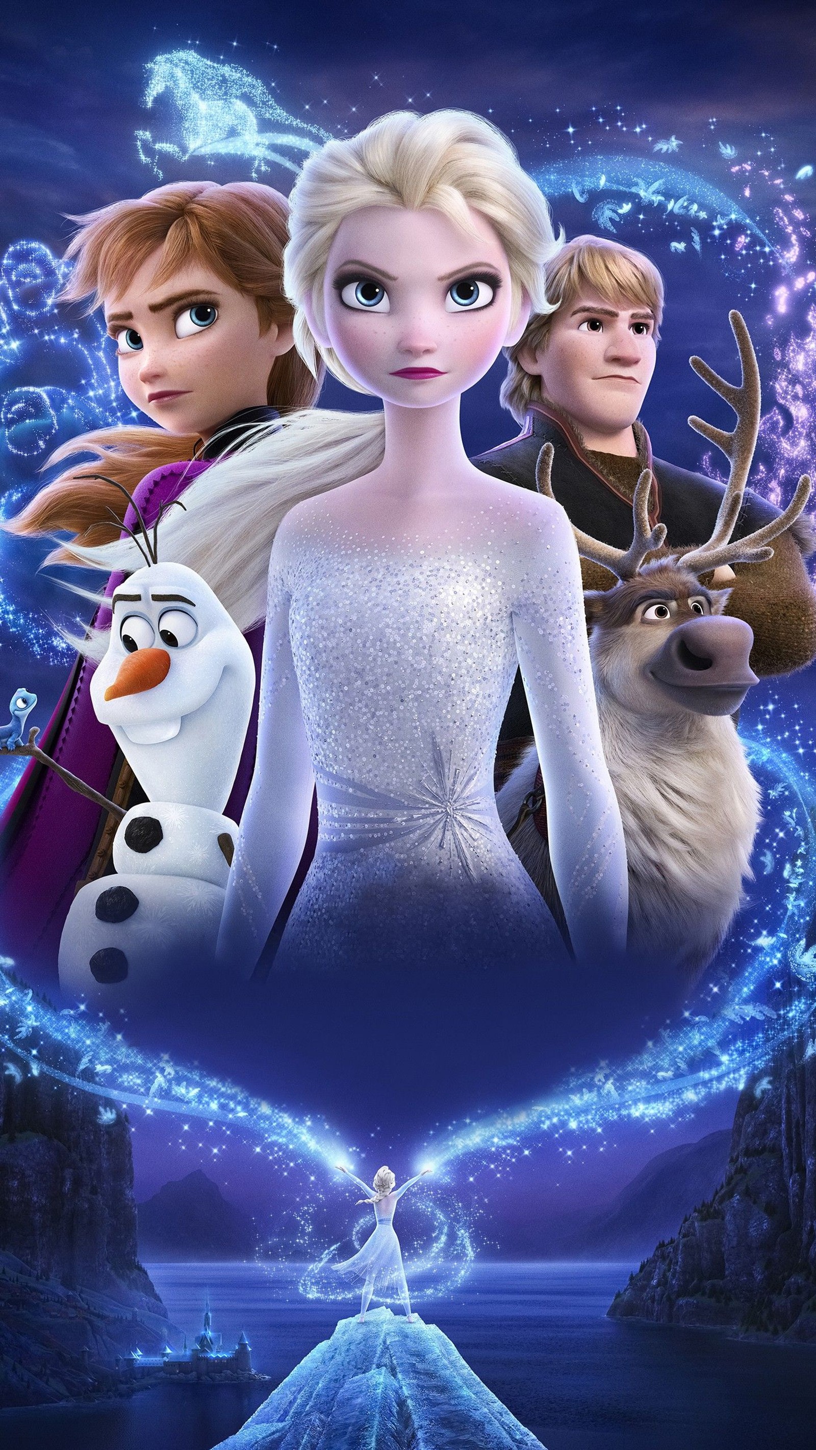 Скачать обои анна, anna, эльза, elsa, холодное сердце