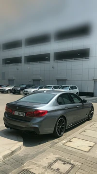 5 series, bmw, car, g30, gray