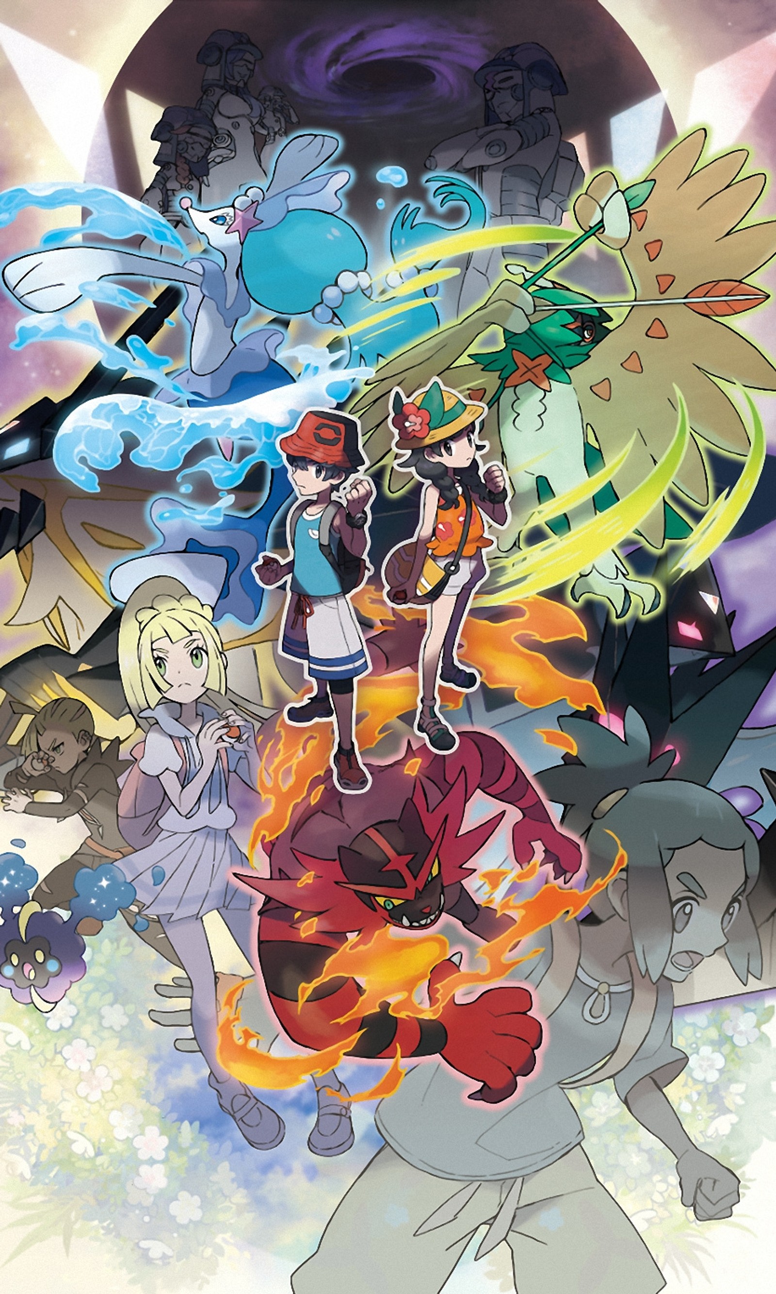 Affiche du film pokémon (lune, pokémon, pokemon, soleil, ultra)