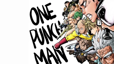 Dynamic Character Lineup from One Punch Man