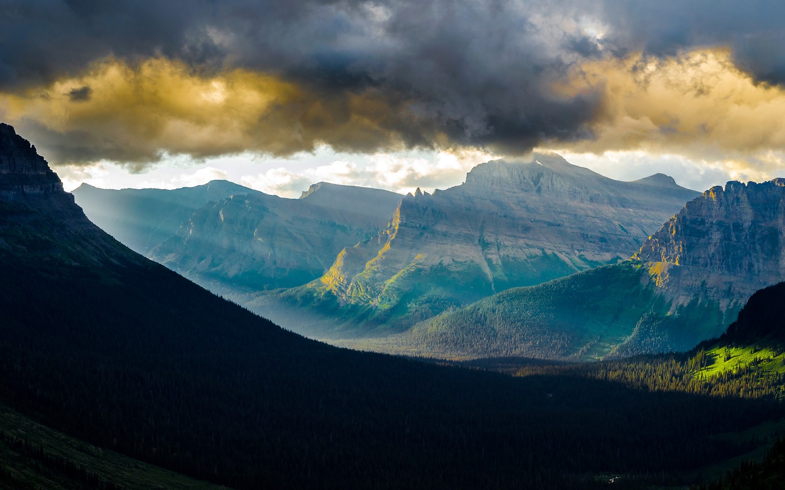 Скачать обои логан пасс, logan pass, национальный парк глейшер, монтана, montana