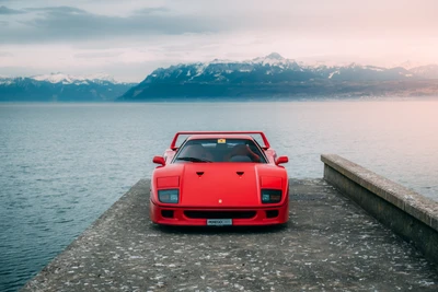 ferrari f40, ferrari, ferrari 599 gtb fiorano, car, sports car