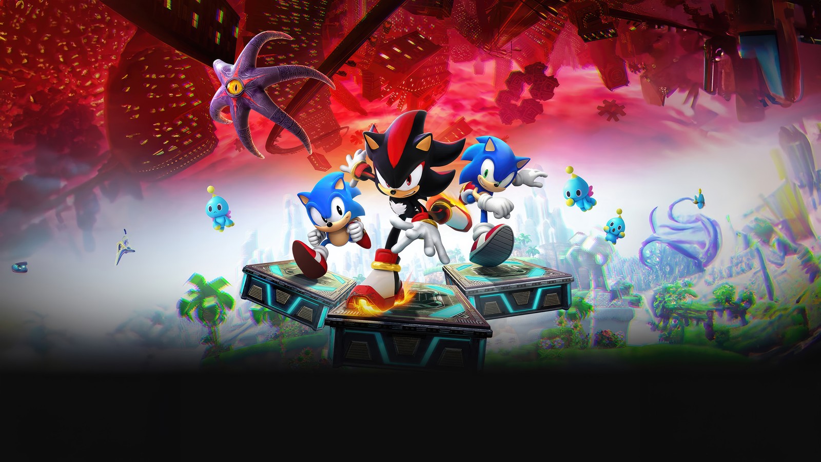 Descargar fondo de pantalla sonic x shadow generations, videojuego, personajes