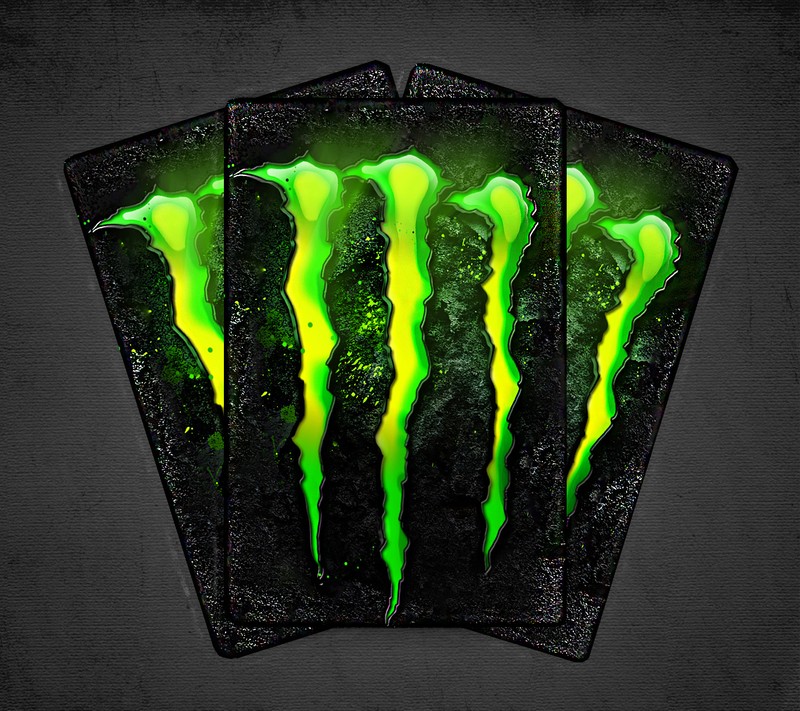 Подставки для напитков monster energy (карты, монстр, три, обои)