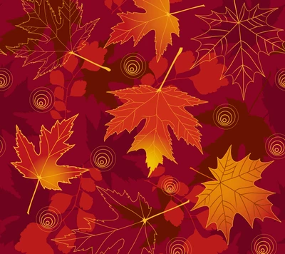 autumn, fall, leaf, leaves, pattern