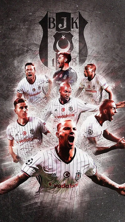 Beşiktaş JK: Unidad en negro y blanco