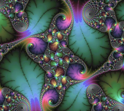 3d, abstrato, fractal, mandelbrot