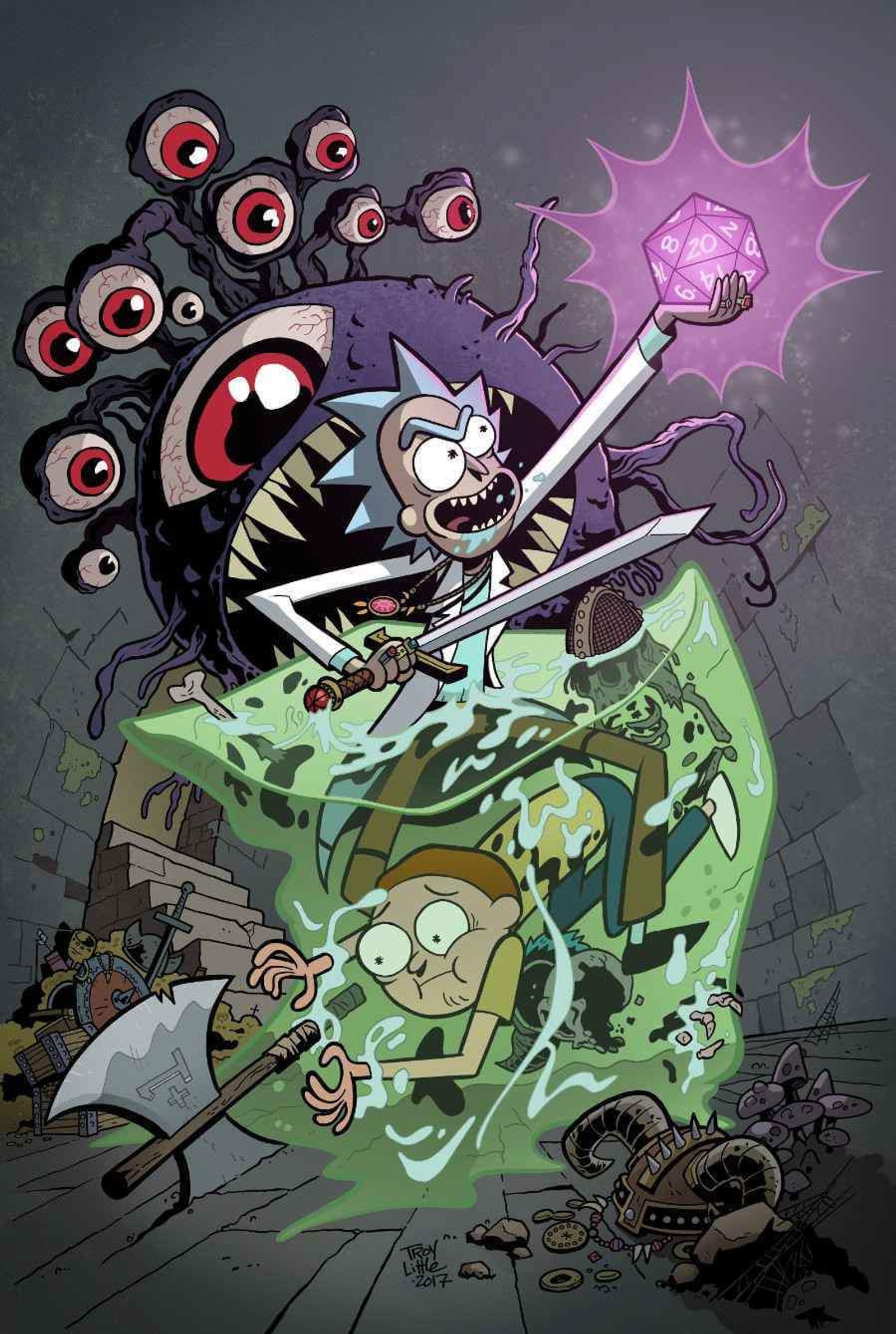 Lade dungeons and dragons, morty, rick, rick and morty, rickandmorty Hintergrund herunter