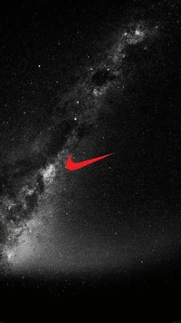 nike, space wallpaper