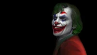 Joker's Sinister Smile: A Haunting Portrait from the 2019 Movie