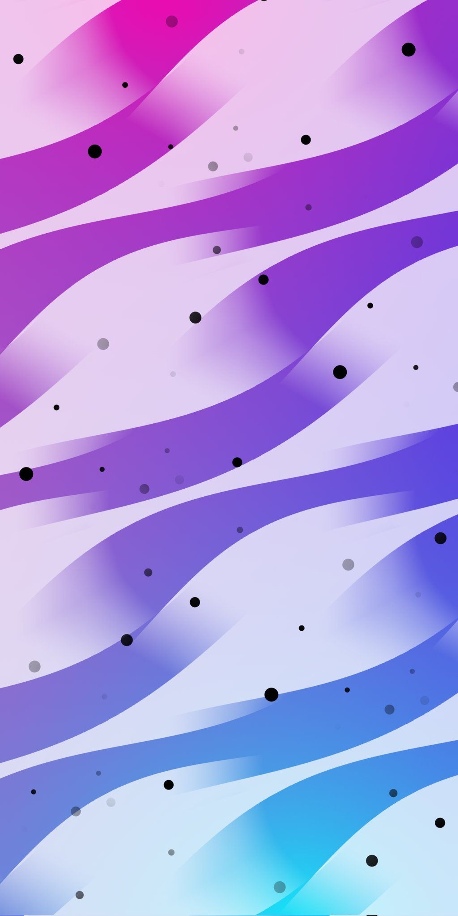 There is a picture of a colorful background with circles (water, liquid, light, purple, azure)