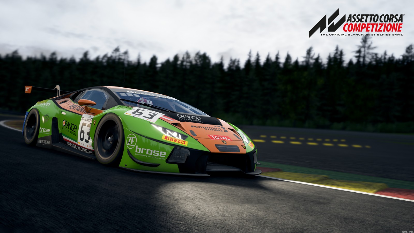 Assetorce amérique du nord annonce sa première course de la saison (lamborghini huracán gt3 evo, lamborghini huracan gt3 evo, assetto corsa competizione, jeux, fond décran 4k)