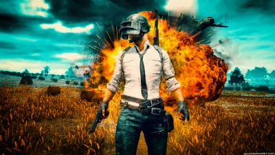 Героическая конфронтация среди взрывного хаоса в PUBG