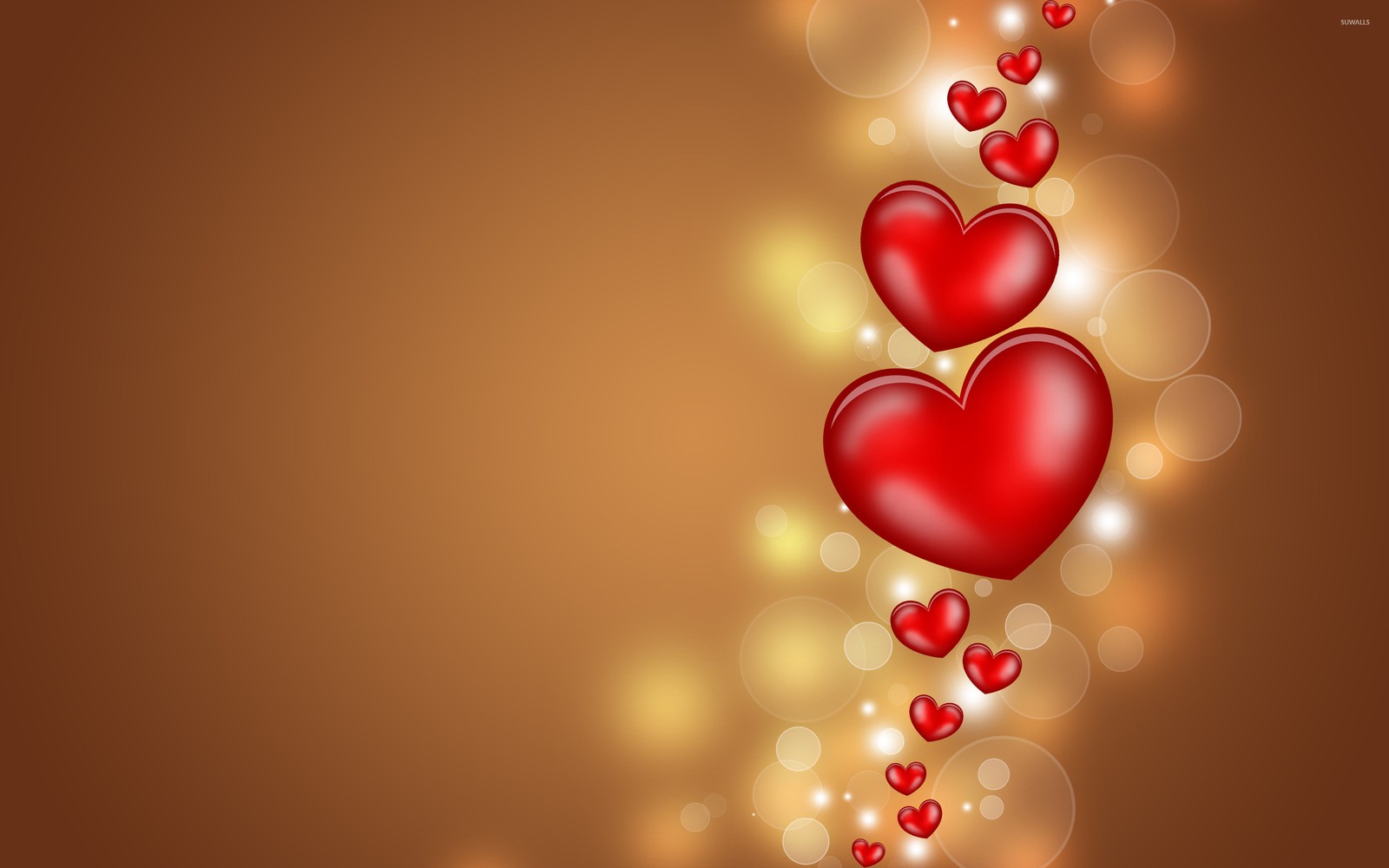 morning, heart, red, valentines day, love wallpaper