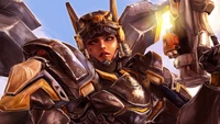 pharah, overwatch, video game