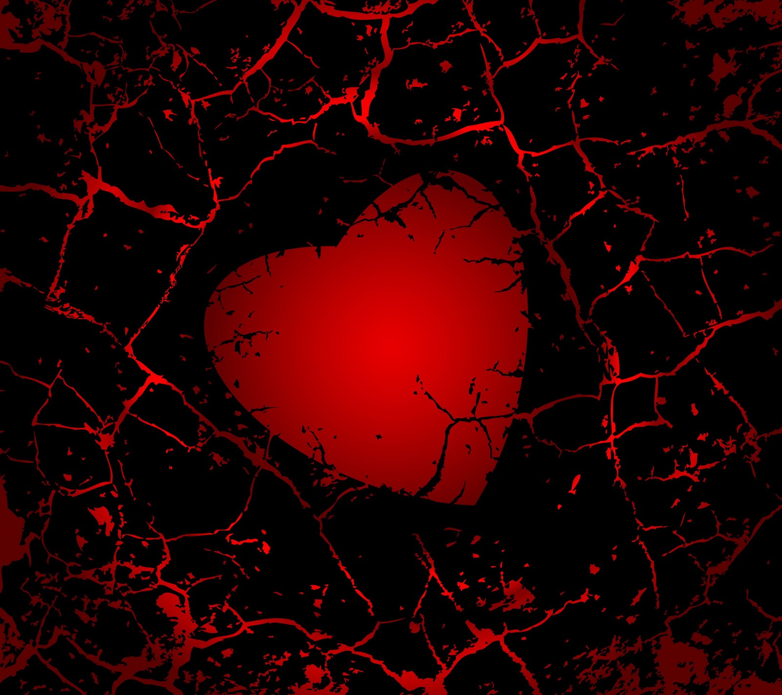 Un primer plano de un corazón rojo sobre un fondo negro (abstracto, fondo, amor, corazón rojo)