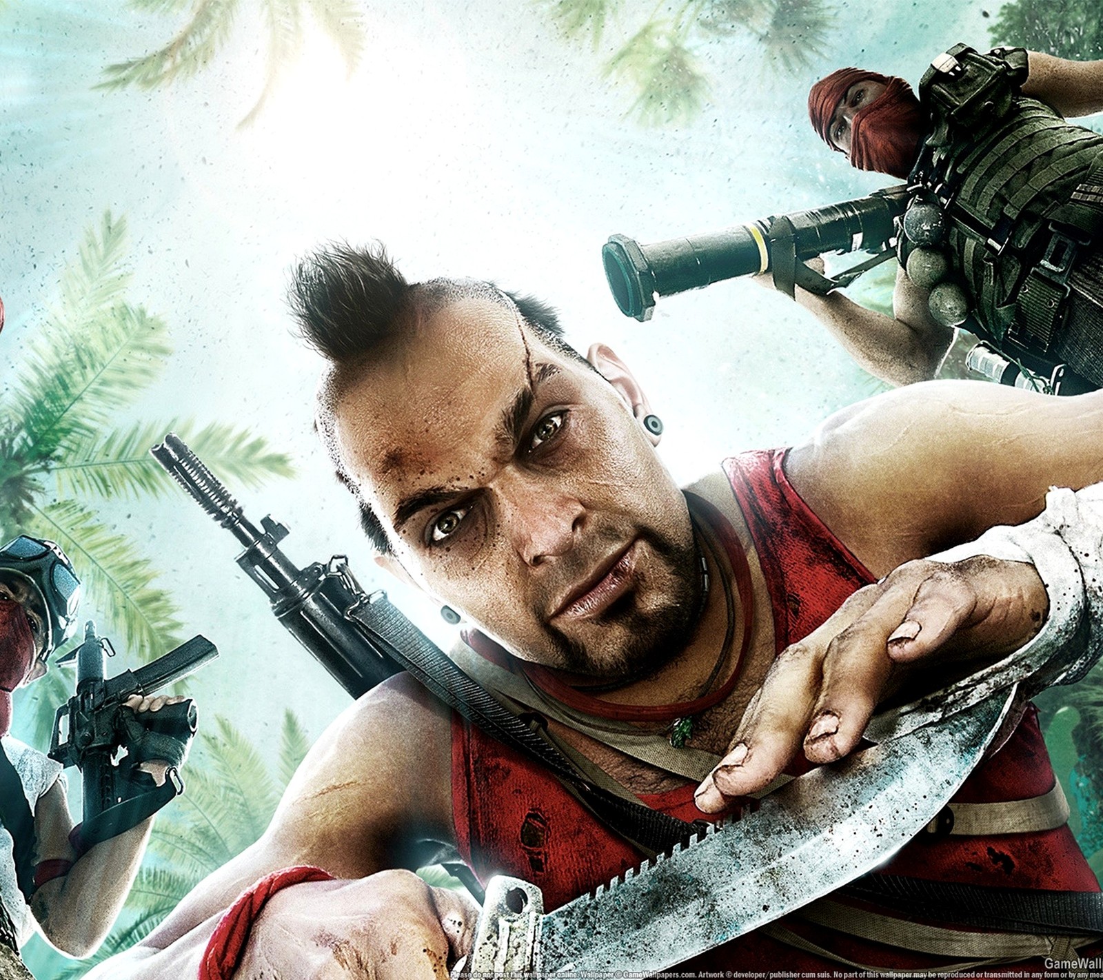 far cry, game, gang, survivor, vaas wallpaper