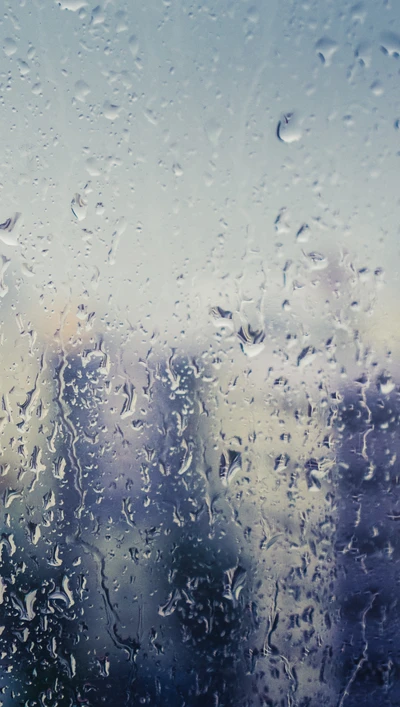 gotas de lluvia, lloviendo, mojado, ventana