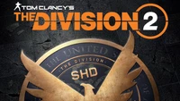 Logotipo oficial de Tom Clancy's The Division 2 com o emblema SHD