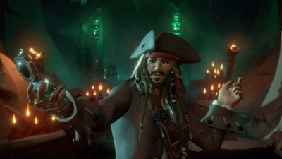 моря разбойников жизнь пирата, видеоигра, captain jack sparrow