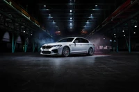 bmw m5 competition, sports sedan, bmw m performance parts, 2020, 5k wallpaper