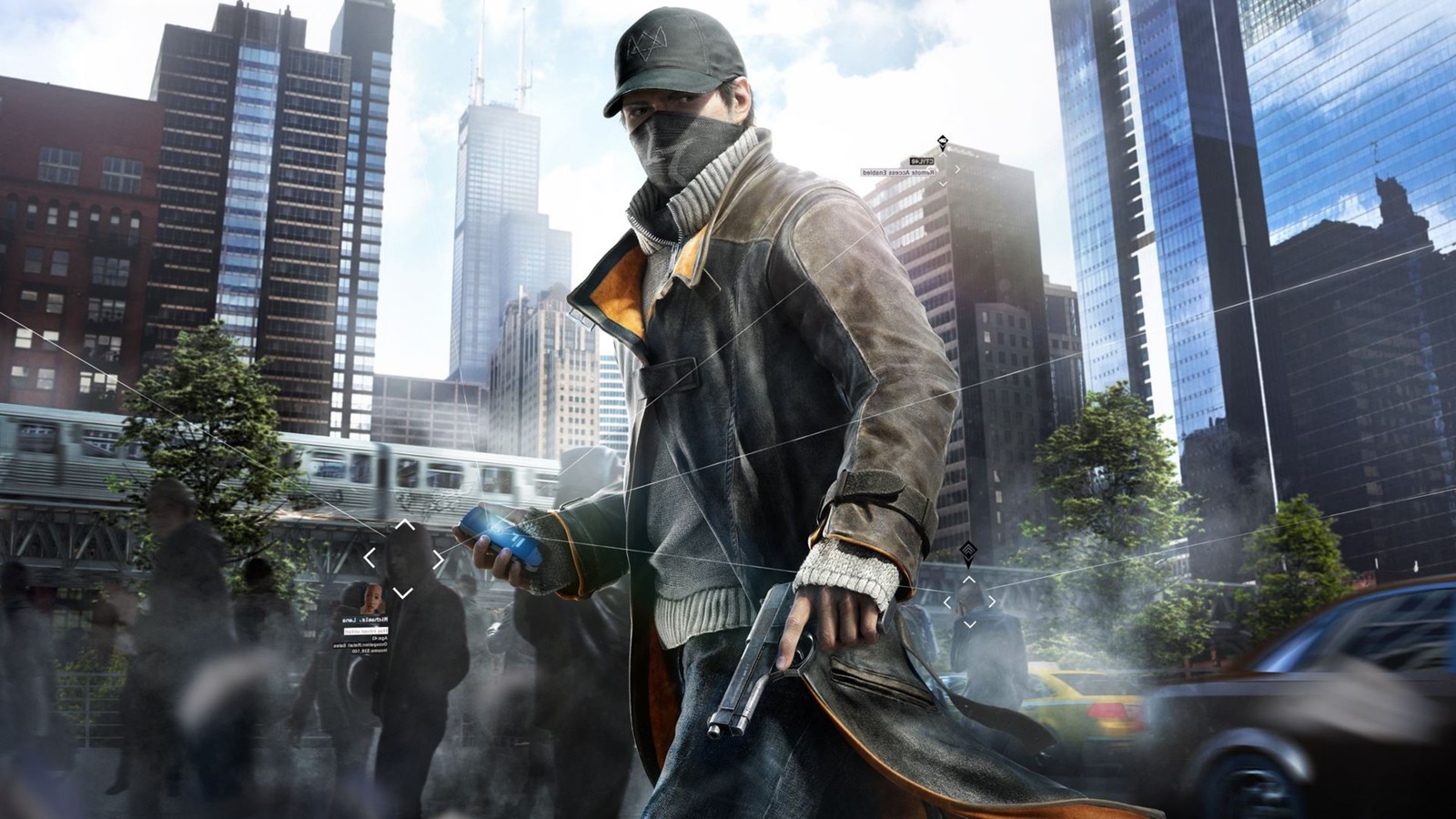 Watch dogs es un juego que es un poco como watch dogs (watch dogs, watch dogs 2, pc game, juegos, ropa de abrigo)